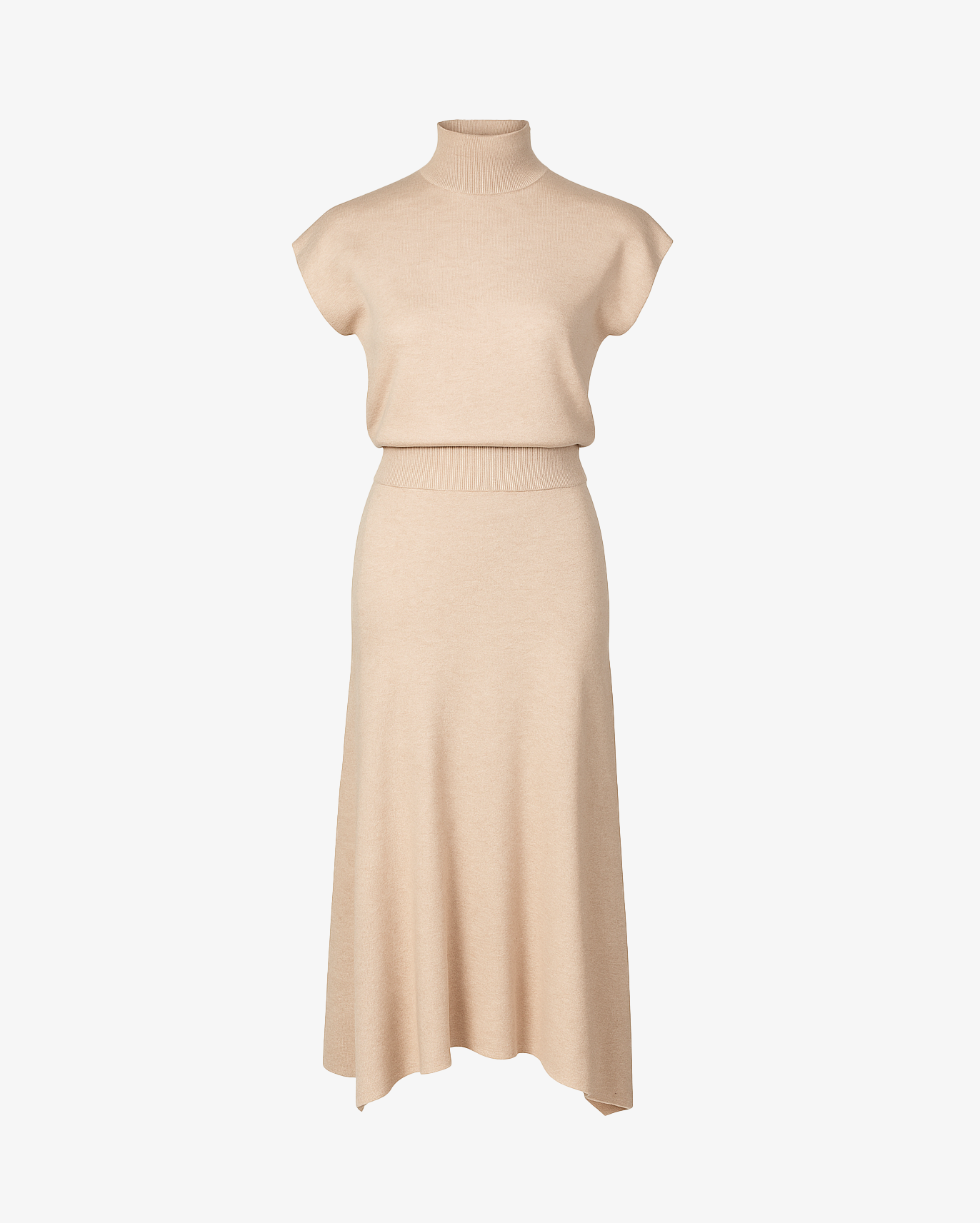 Completo lupetto con gonna svasata