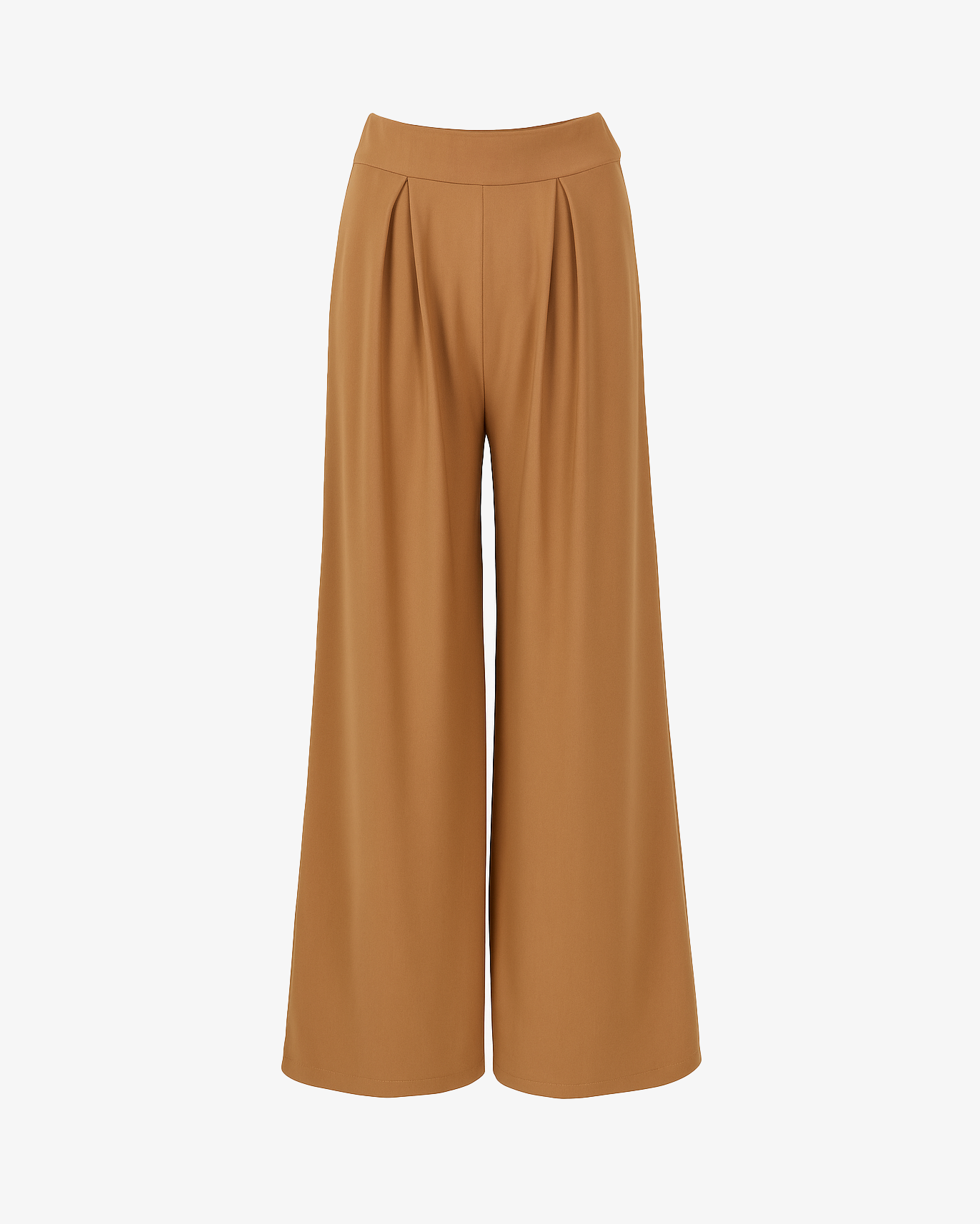 Pantaloni lunghi e larghi con fascia elastica