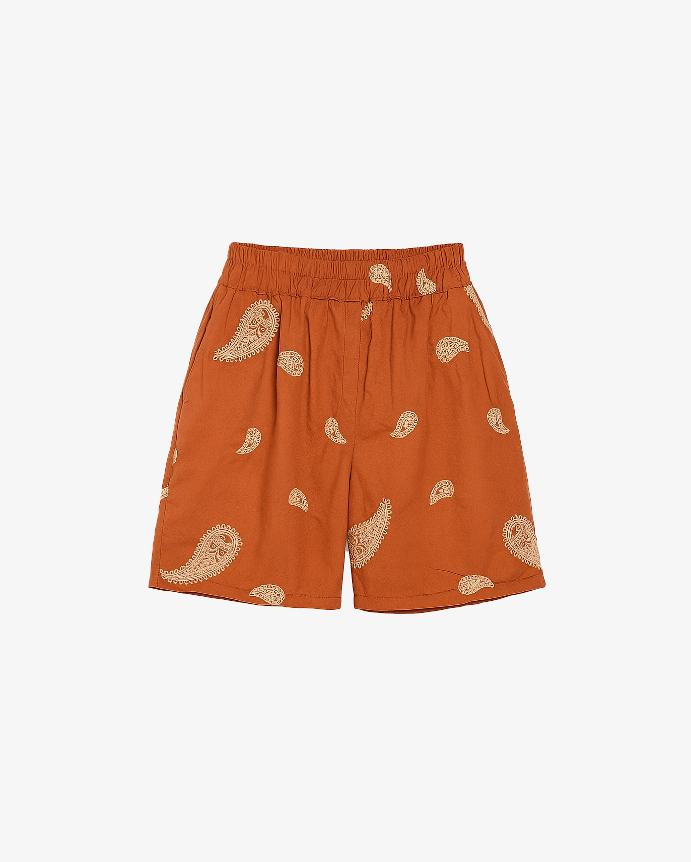 Pantaloncino con molla a fantasia