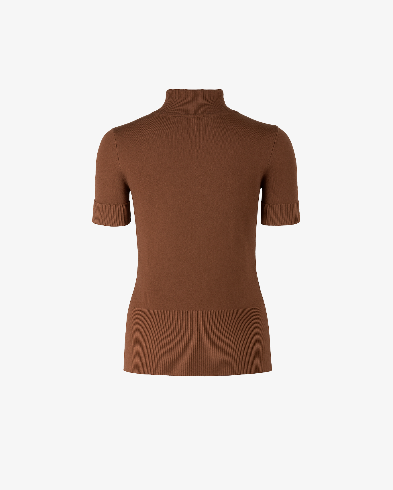 Pullover con collo mezza manica e bottoncini