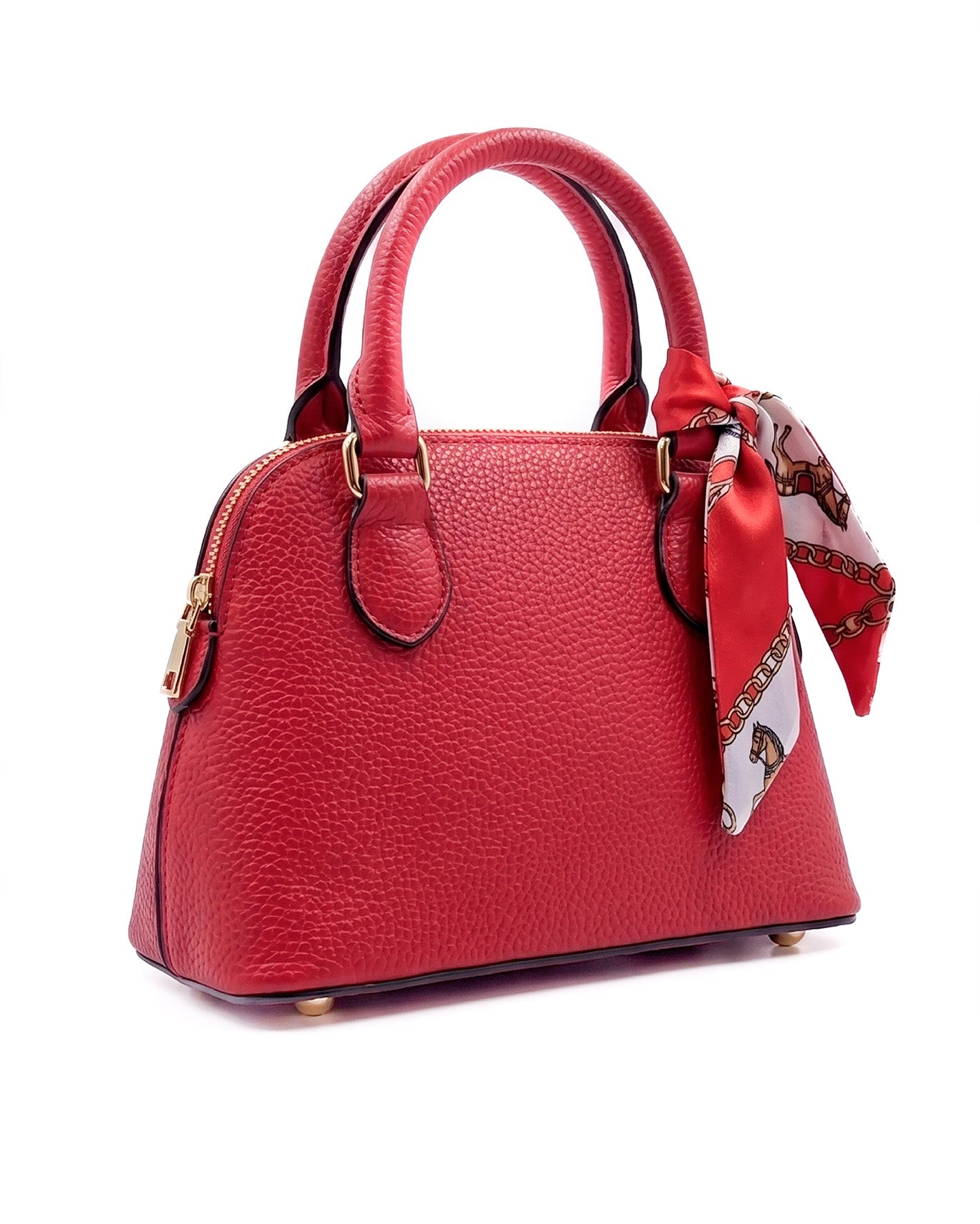 Borsa bauletto mini donna con pashmina