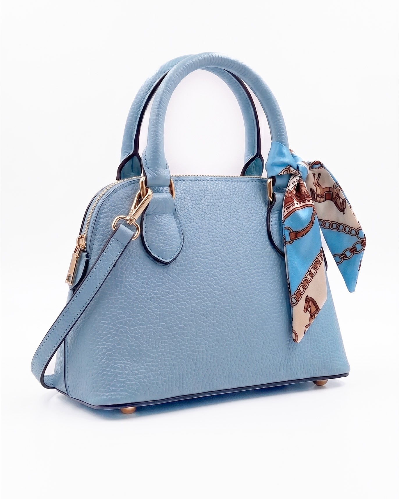 Borsa bauletto mini donna con pashmina