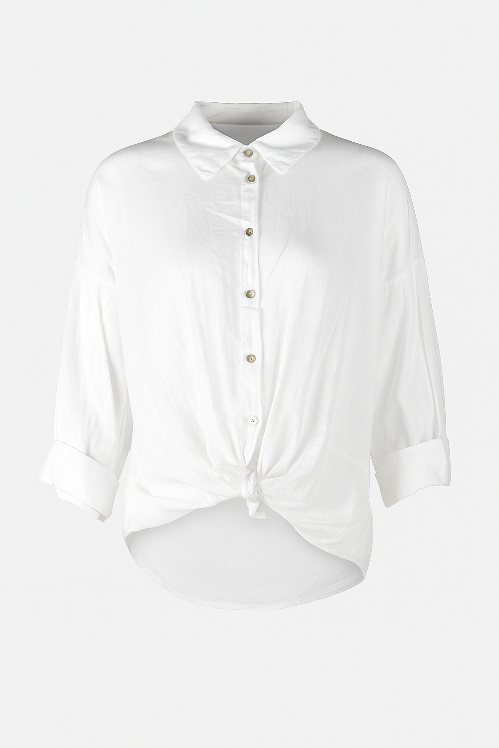 Camicia manica lunga con nodo