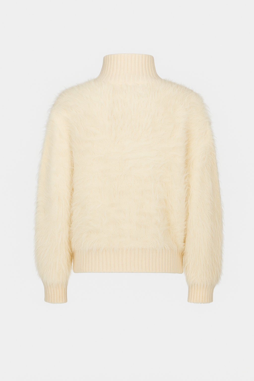 Cardigan in peluche con bottoni oro