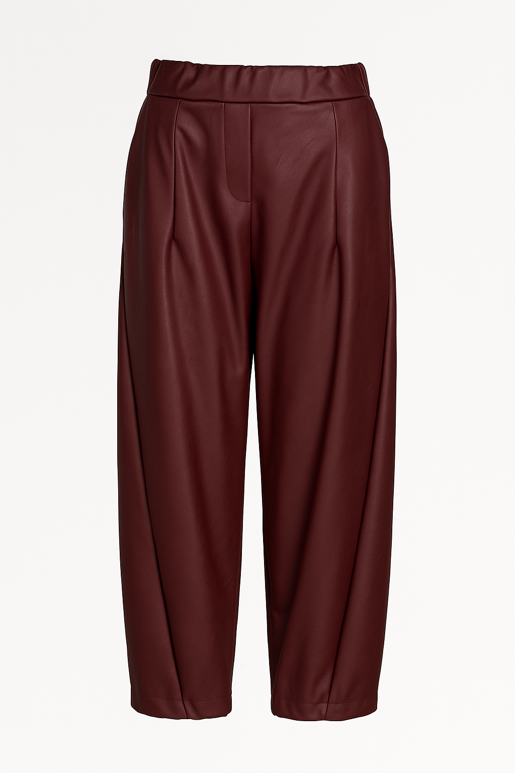 Pantalone Ballon Effetto Pelle