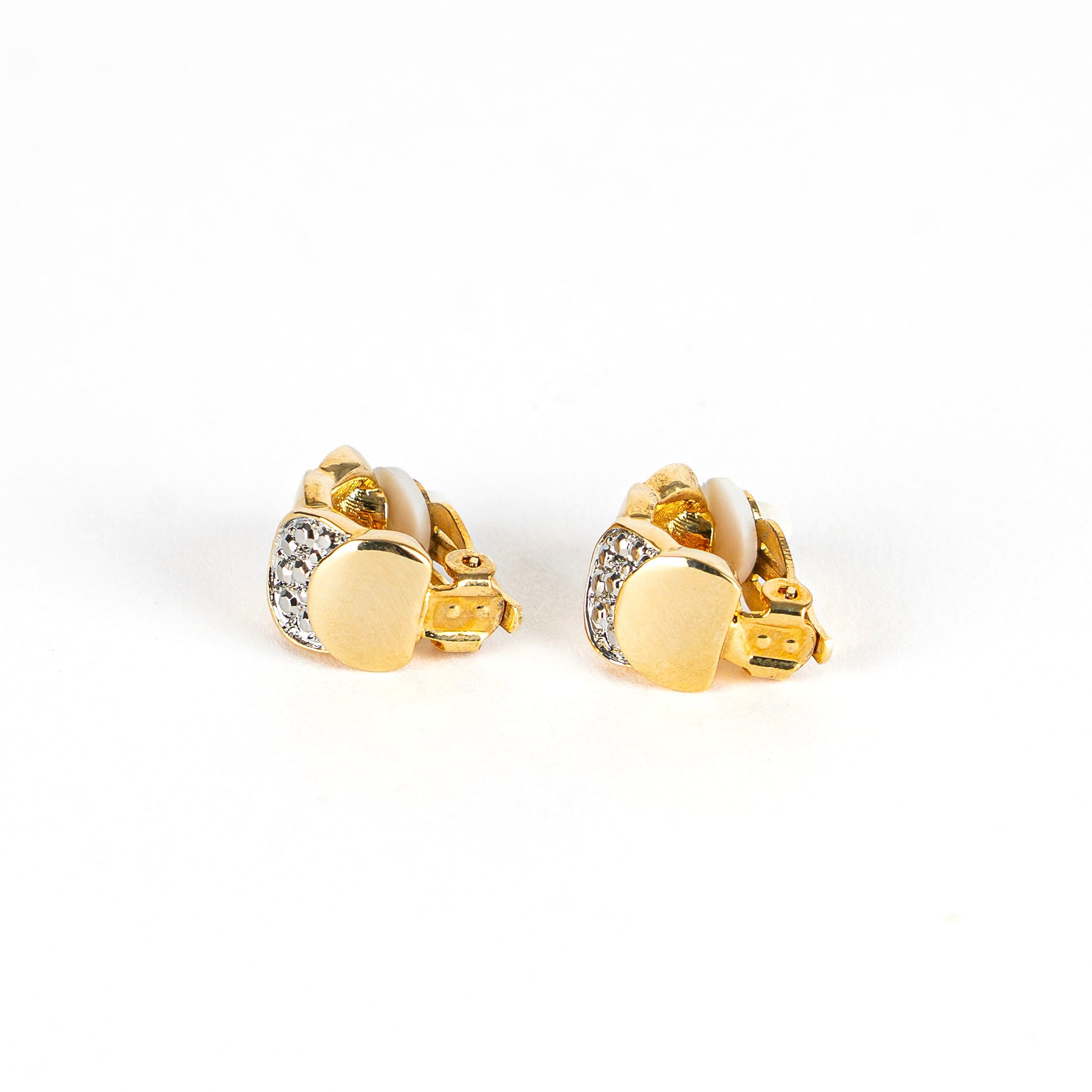 Orecchini mezzaluna brillante