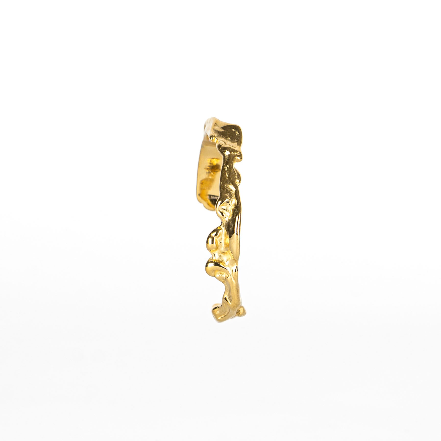 Bracciale onda dorata