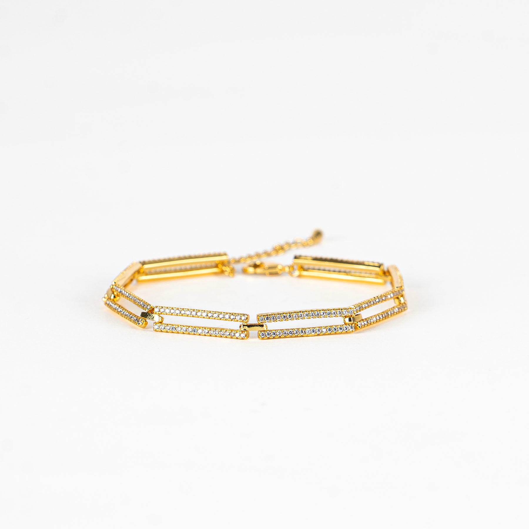 Bracciale Maglie Brillanti
