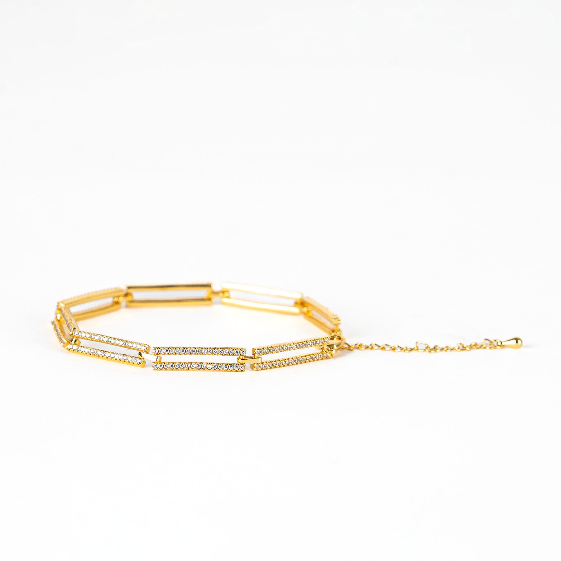 Bracciale Maglie Brillanti