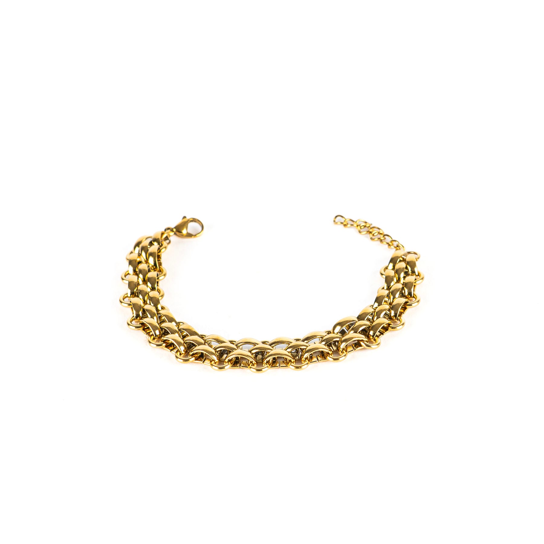 Bracciale Catena Intrecciata