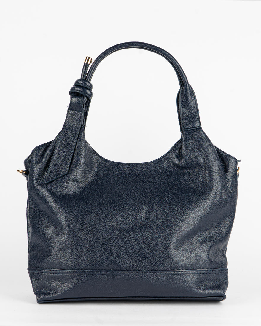 Maxi bag con nodo sul manico