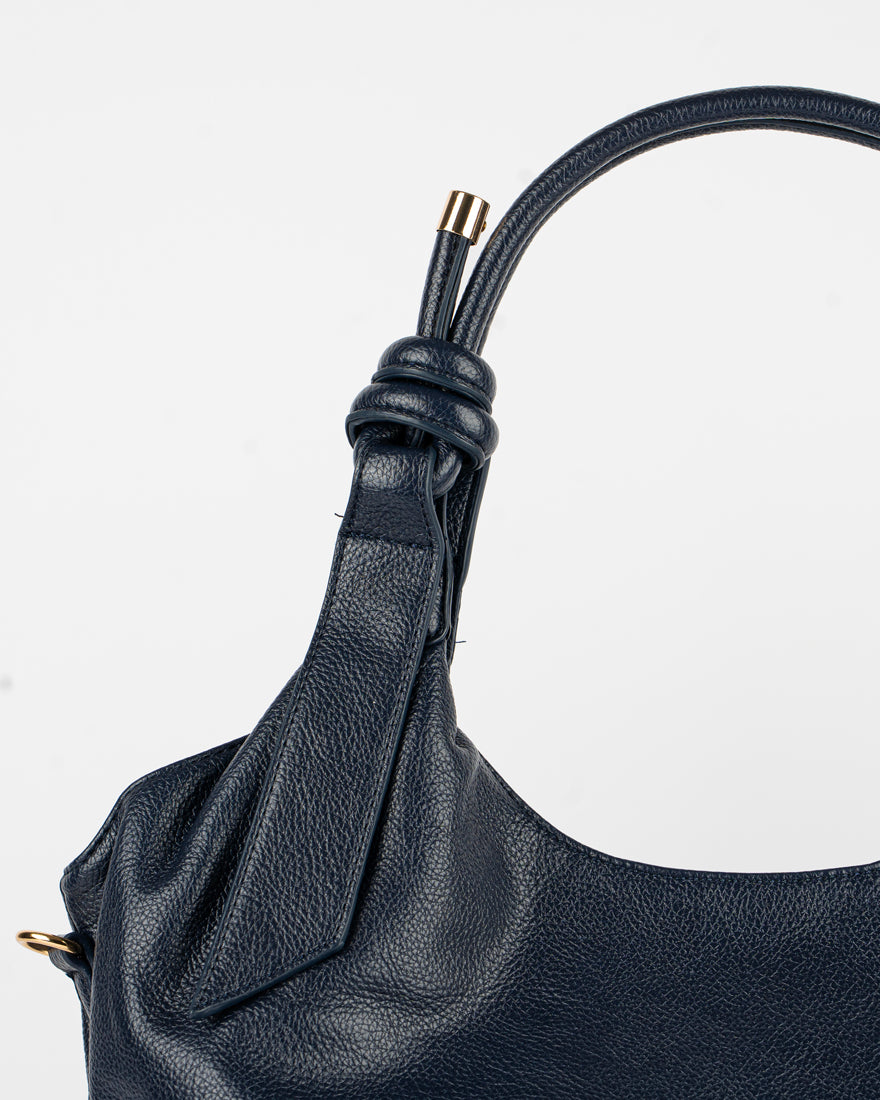 Maxi bag con nodo sul manico