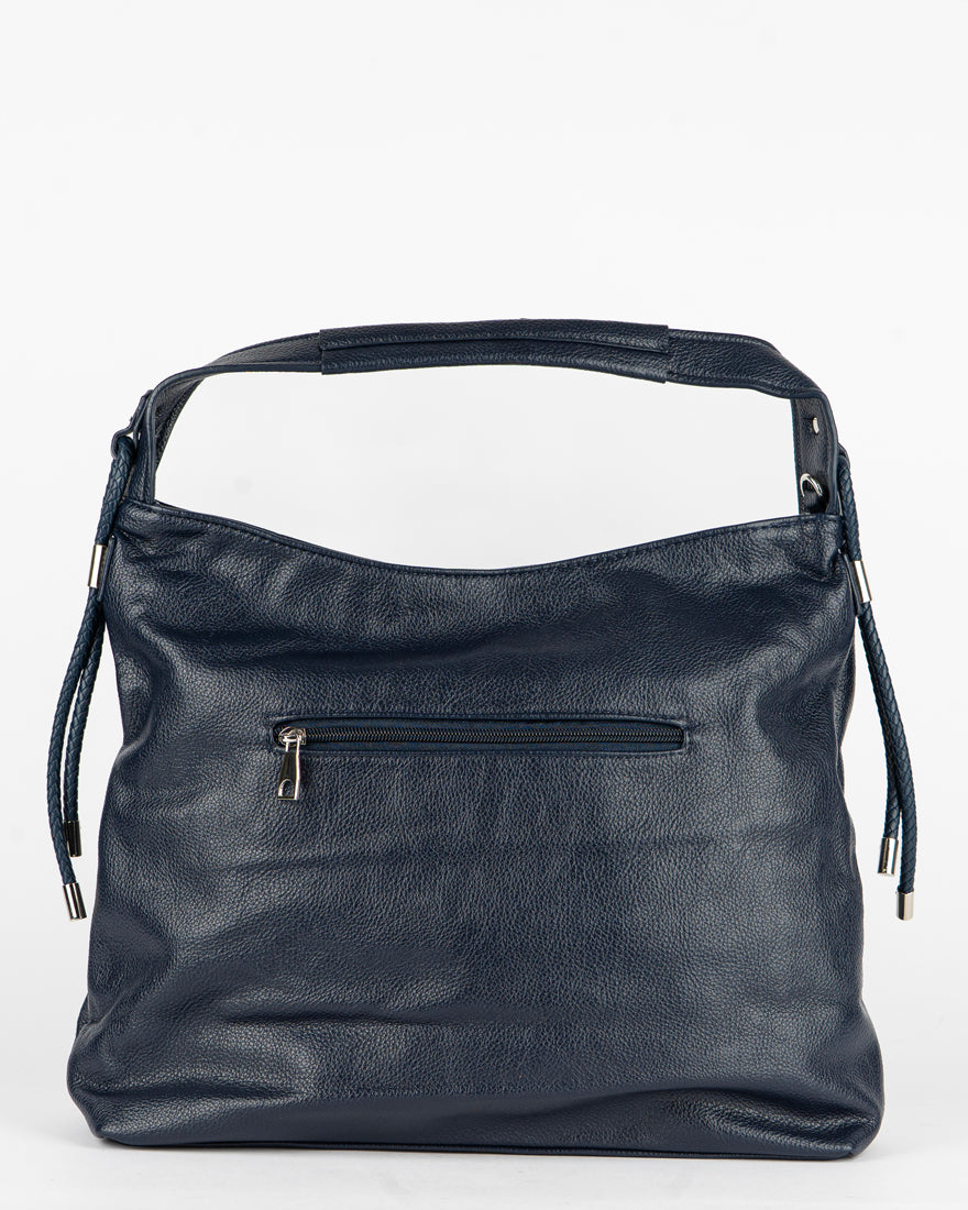 Maxi bag con accessorio sul manico