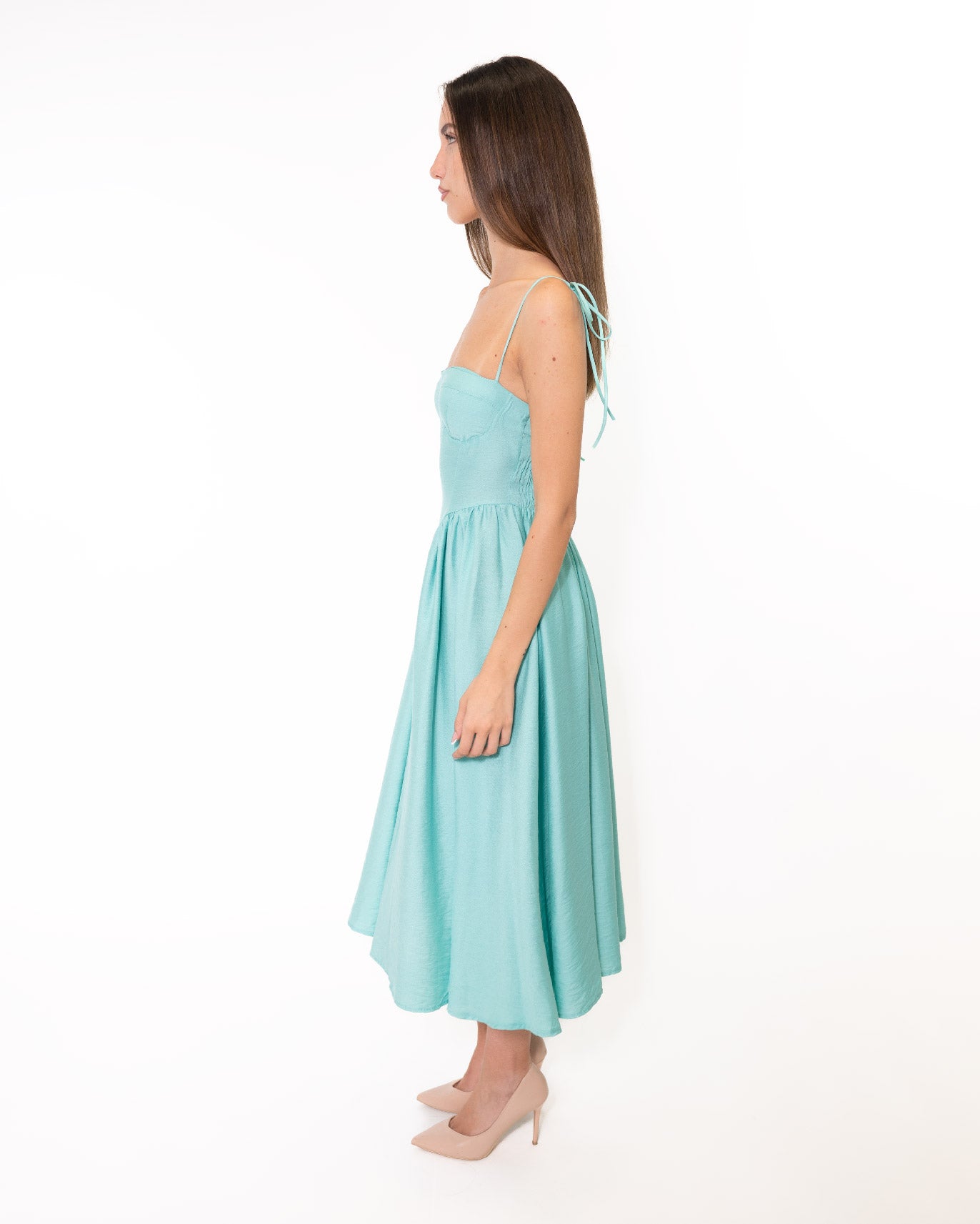 Abito Lungo con Coppette