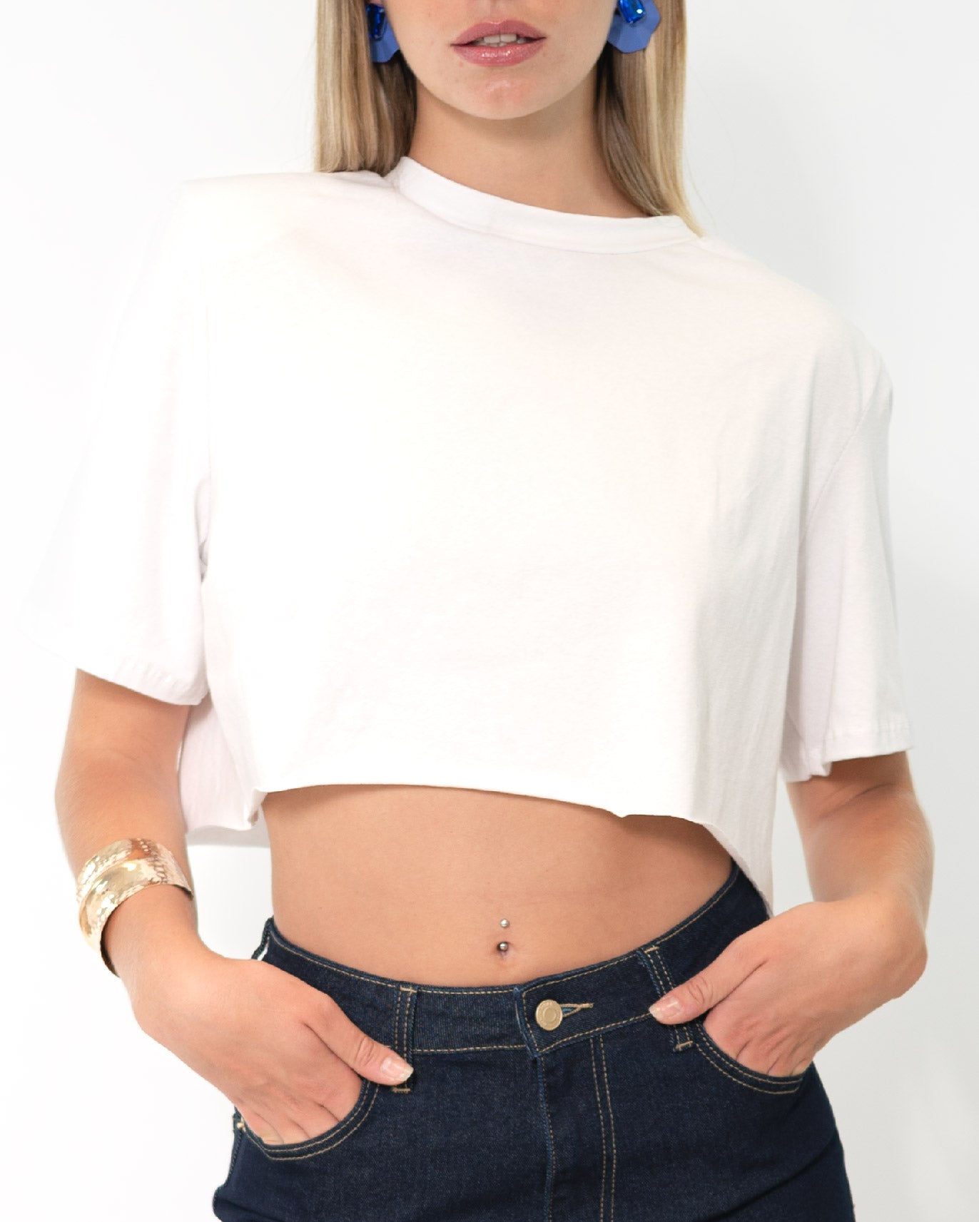 CROP TOP TAGLIATO