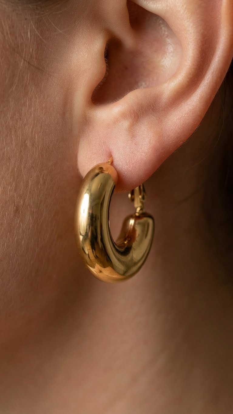 Orecchini a semicerchio