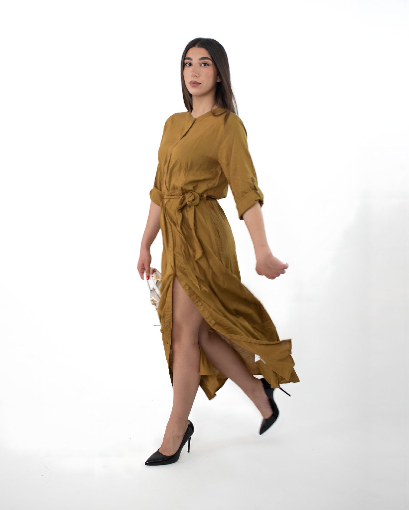 Abito Donna con Fascia in Vita